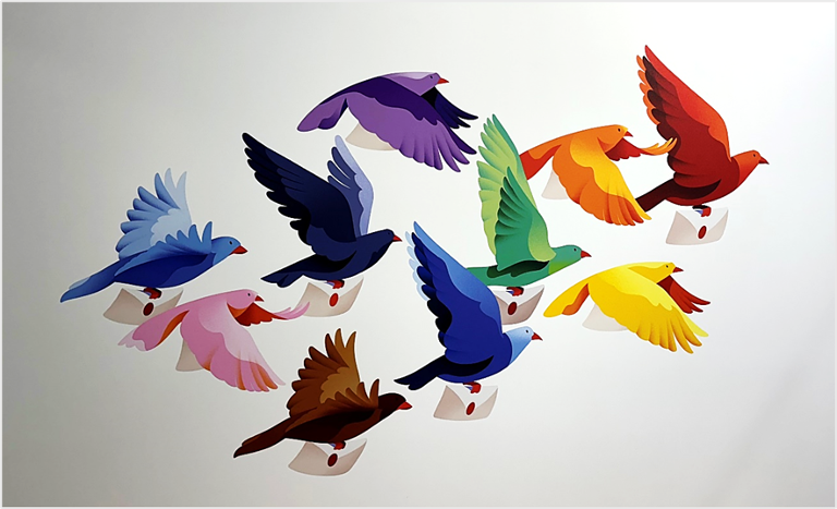 foto befreiter regenbogen