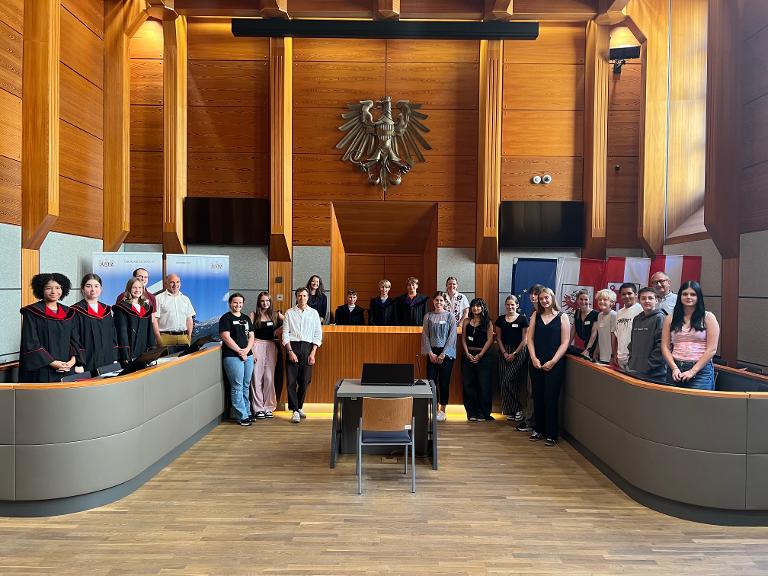 Gruppenfoto Verhandlungsspiel