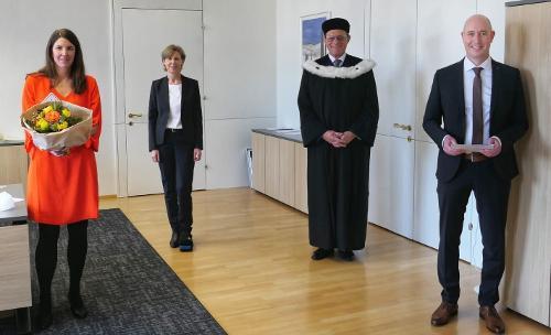 von links nach rechts: Mag. Silvia Hitthaler-Simma, Mag. Angelika Prechtl-Marte, Dr. Klaus Schröder, Mag. Frank Plasinger img-20210219-wa0002.jpg